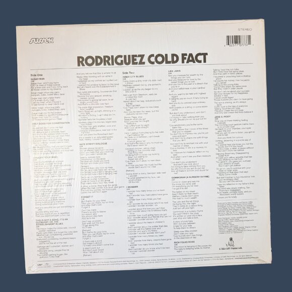 Rodriguez – Cold Fact (Reissue, 2019 / Sussex–UMe) - Picture 2 of 2